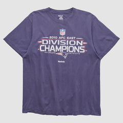 New England Patriots Reebok 2010 T-shirt - Purple T-shirts