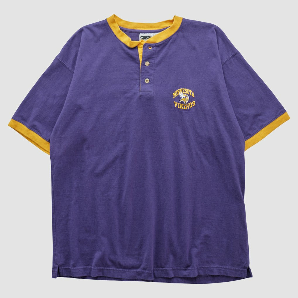 Minnesota Vikings The Edge 2000s T-shirt - Purple T-shirts
