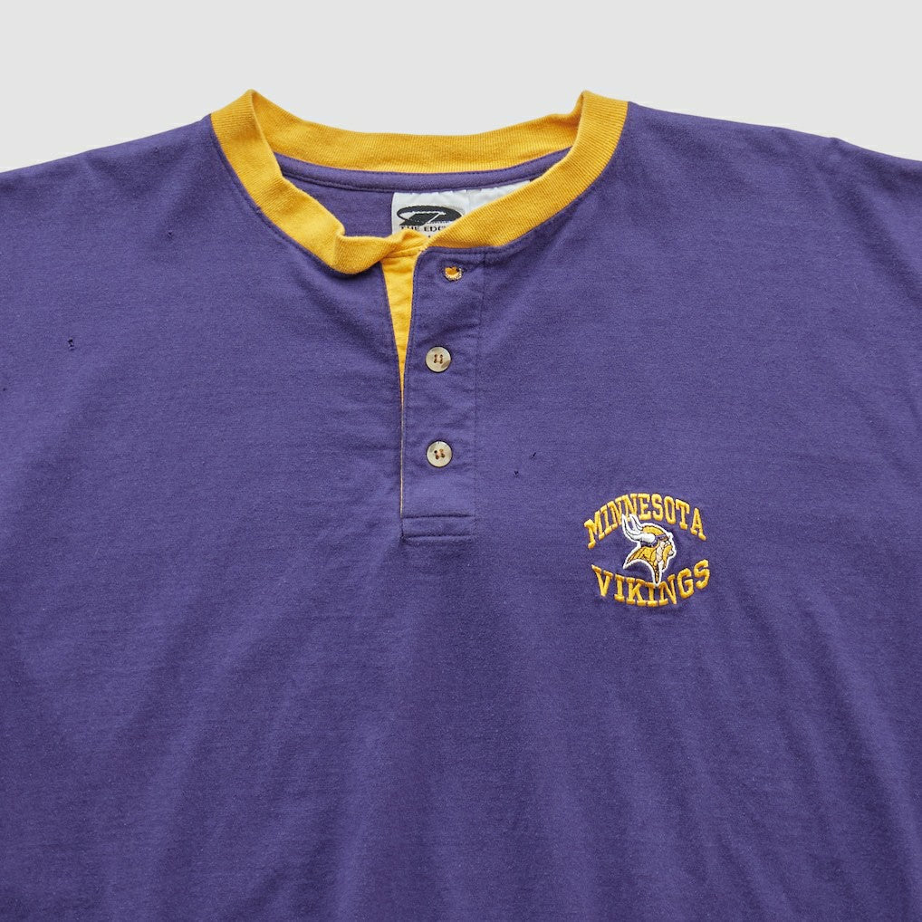 Minnesota Vikings The Edge 2000s T-shirt - Purple T-shirts