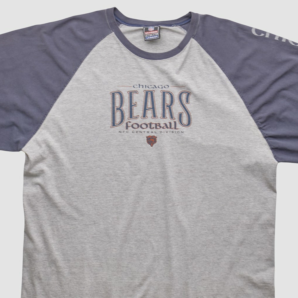 Chicago Bears NFL 2000s Long Sleeve T-shirt - Heather Gray T-shirts