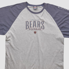 Chicago Bears NFL 2000s Long Sleeve T-shirt - Heather Gray T-shirts