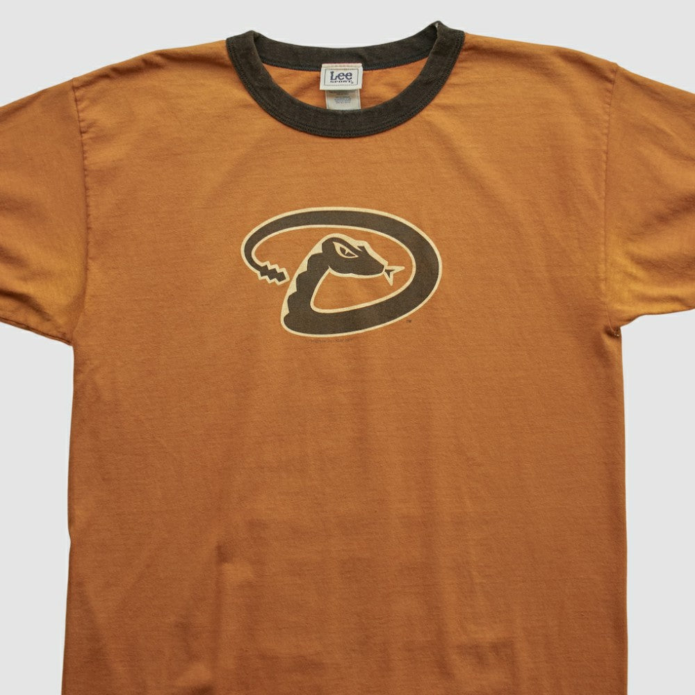 Arizona Diamondbacks Lee Apparel 2000s T-shirt - Orange - Vintage T-shirts