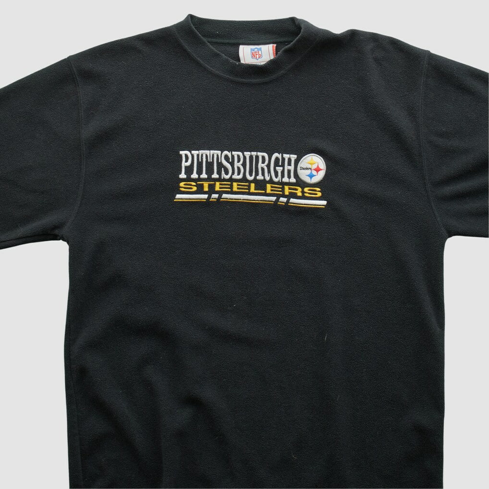 Pittsburgh Steelers NFL 2000s Pullover Sweatshirt - Black Pullover