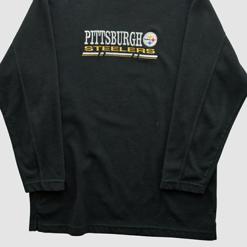Pittsburgh Steelers NFL 2000s Pullover Sweatshirt - Black Pullover