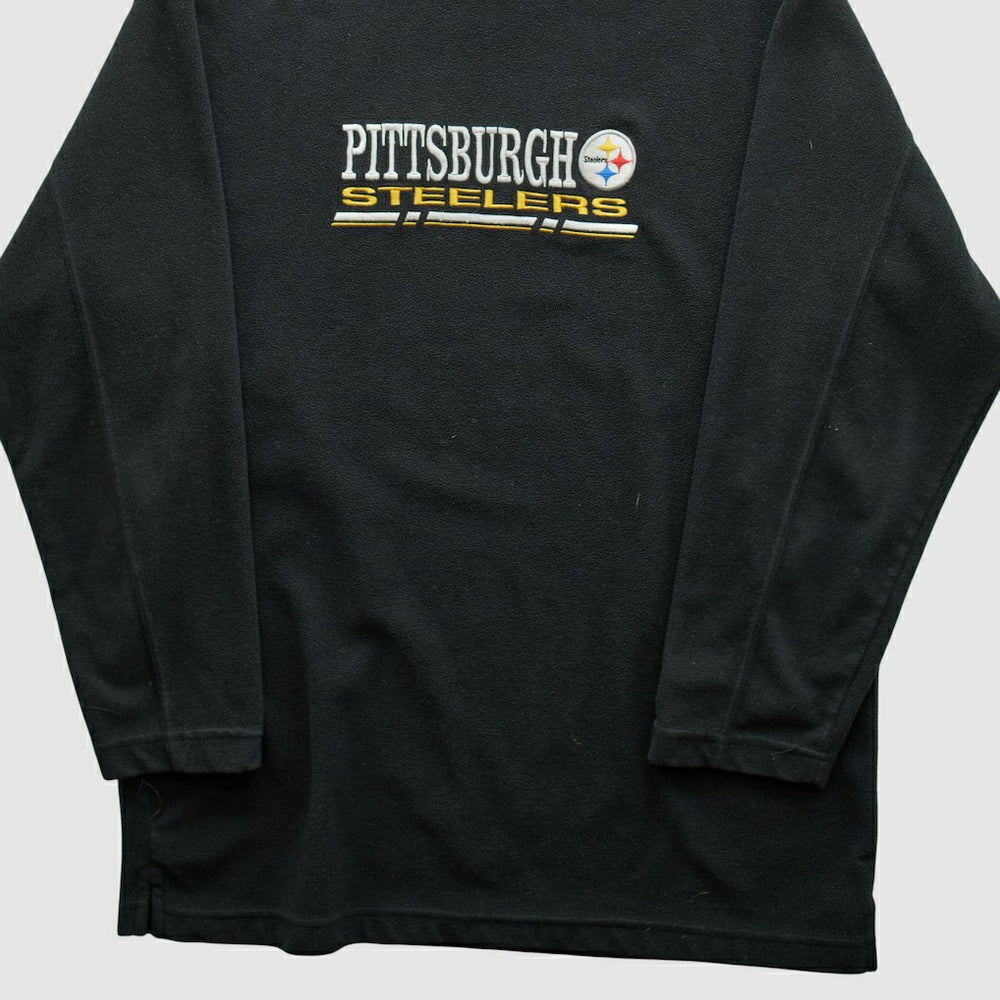 Pittsburgh Steelers NFL 2000s Pullover Sweatshirt - Black Pullover