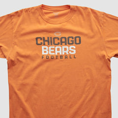 Chicago Bears Reebok 2000s Long Sleeve T-shirt - Orange T-shirts