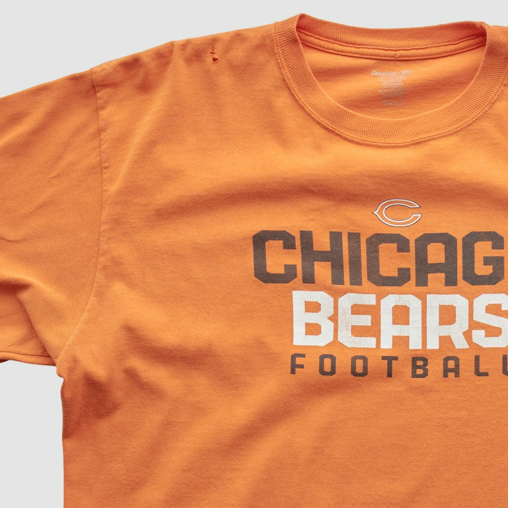 Chicago Bears Reebok 2000s Long Sleeve T-shirt - Orange T-shirts