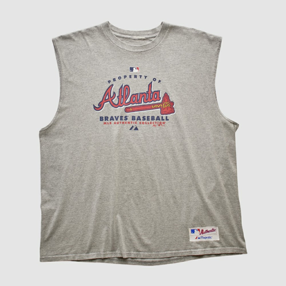 Atlanta Braves 2007 Tank - Heather Gray - 2XVintage Tanks
