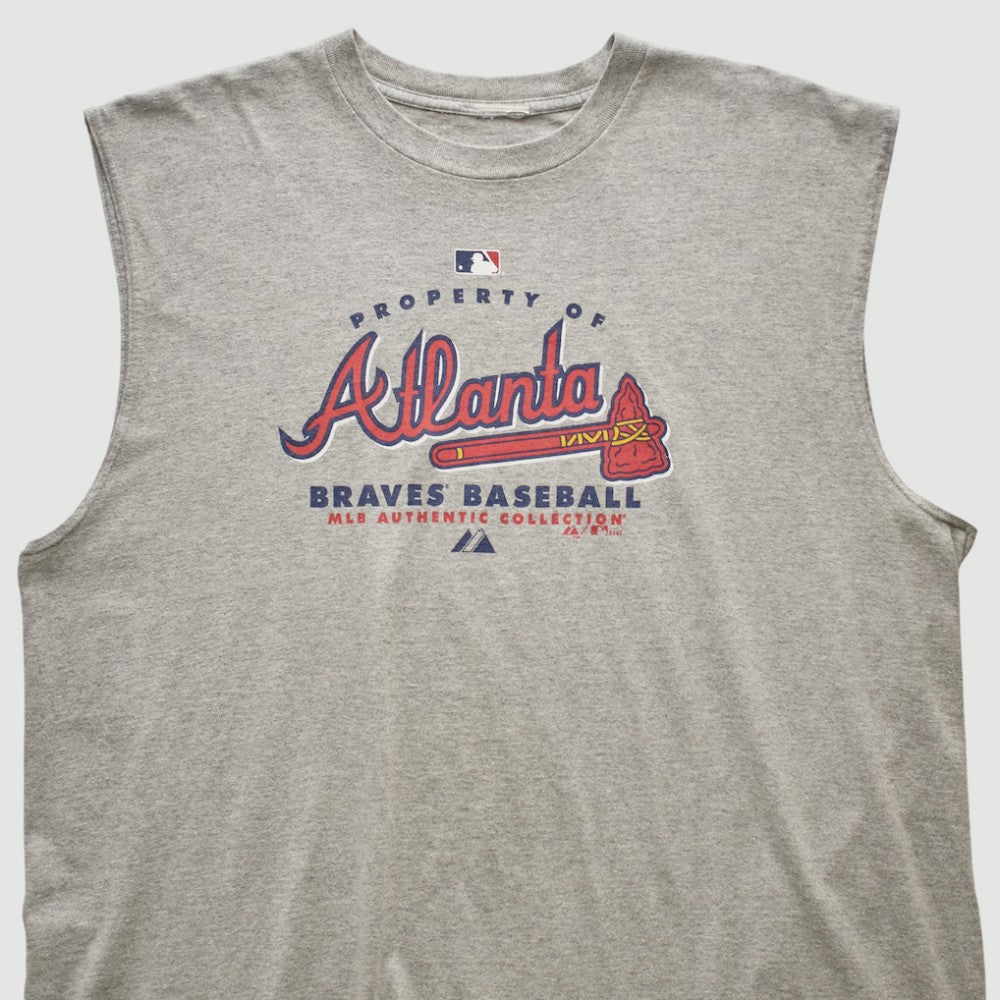 Atlanta Braves 2007 Tank - Heather Gray - 2XVintage Tanks