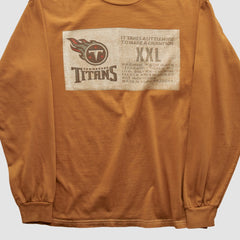 Tennessee Titans Champion 2000s Long Sleeve T-shirt - Brown T-shirts