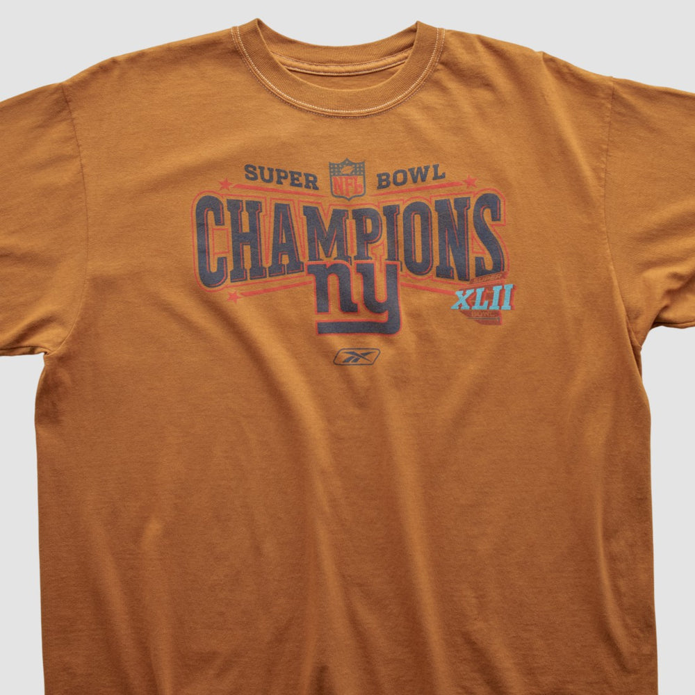 New York Giants Reebok 2008 T-shirt - Orange T-shirts
