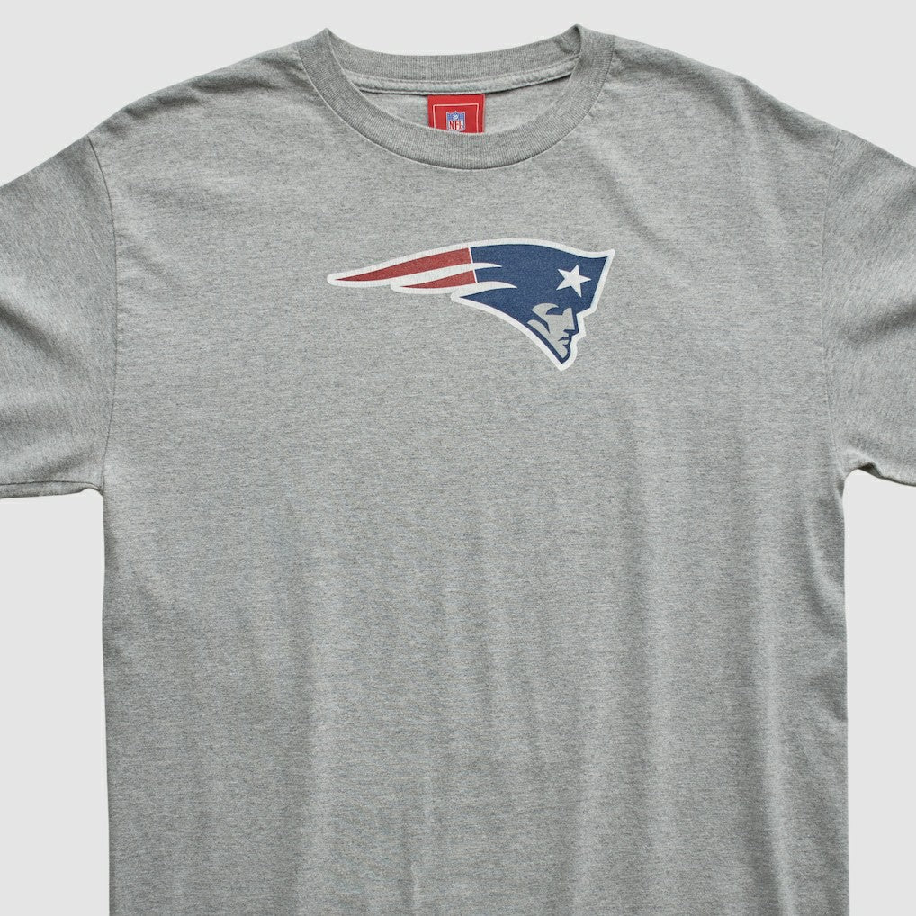New England Patriots NFL 2000s Long Sleeve T-shirt - Heather Gray T-shirts