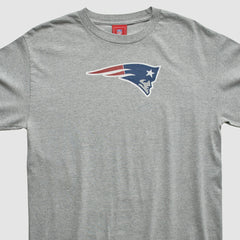 New England Patriots NFL 2000s Long Sleeve T-shirt - Heather Gray T-shirts