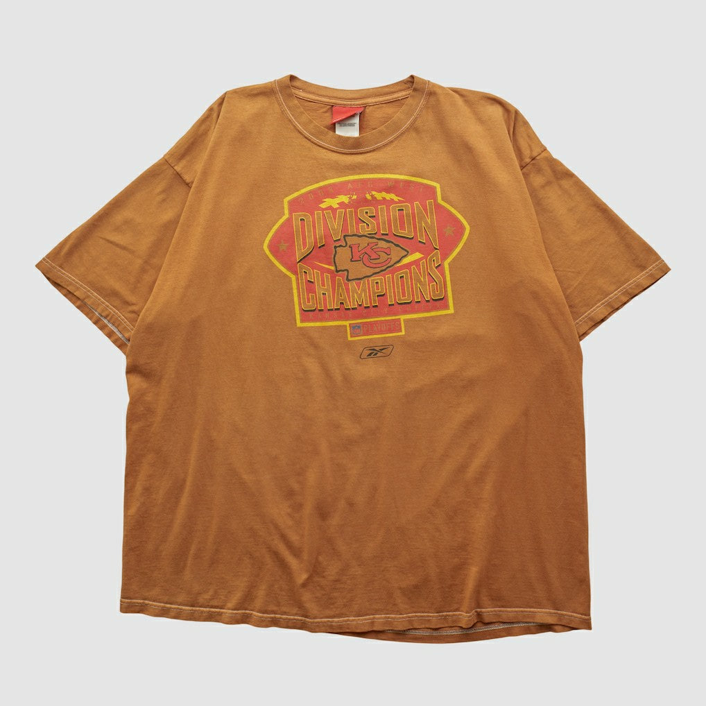 Kansas City Chiefs Reebok 2003 T-shirt - Brown T-shirts