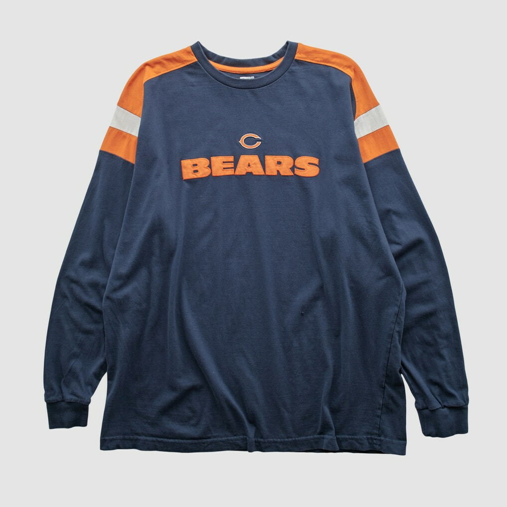 Chicago Bears NFL 2000s Long Sleeve T-shirt - Navy T-shirts