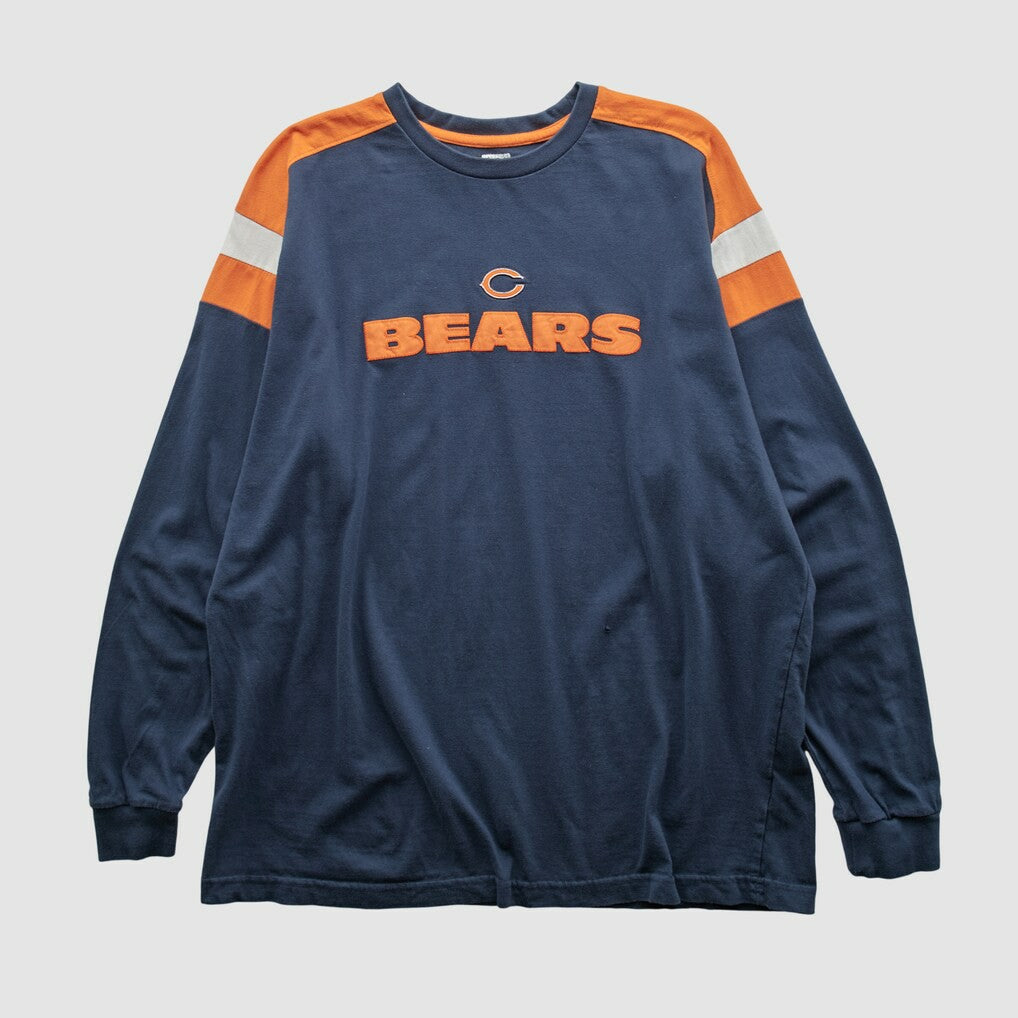 Chicago Bears NFL 2000s Long Sleeve T-shirt - Navy T-shirts