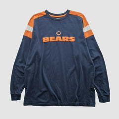 Chicago Bears NFL 2000s Long Sleeve T-shirt - Navy T-shirts