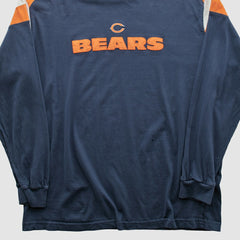 Chicago Bears NFL 2000s Long Sleeve T-shirt - Navy T-shirts