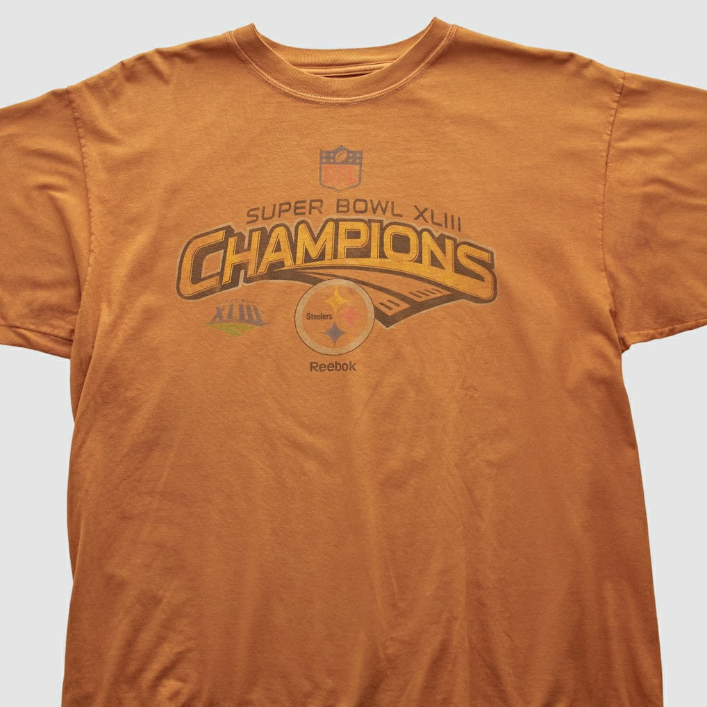 Pittsburgh Steelers Reebok 2009 T-shirt - Orange T-shirts