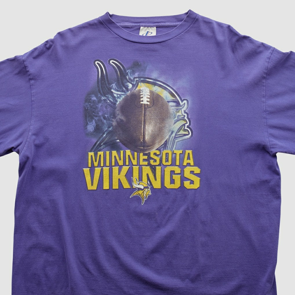 Minnesota Vikings Logo Athletic 90s Long Sleeve T-shirt - Purple T-shirts