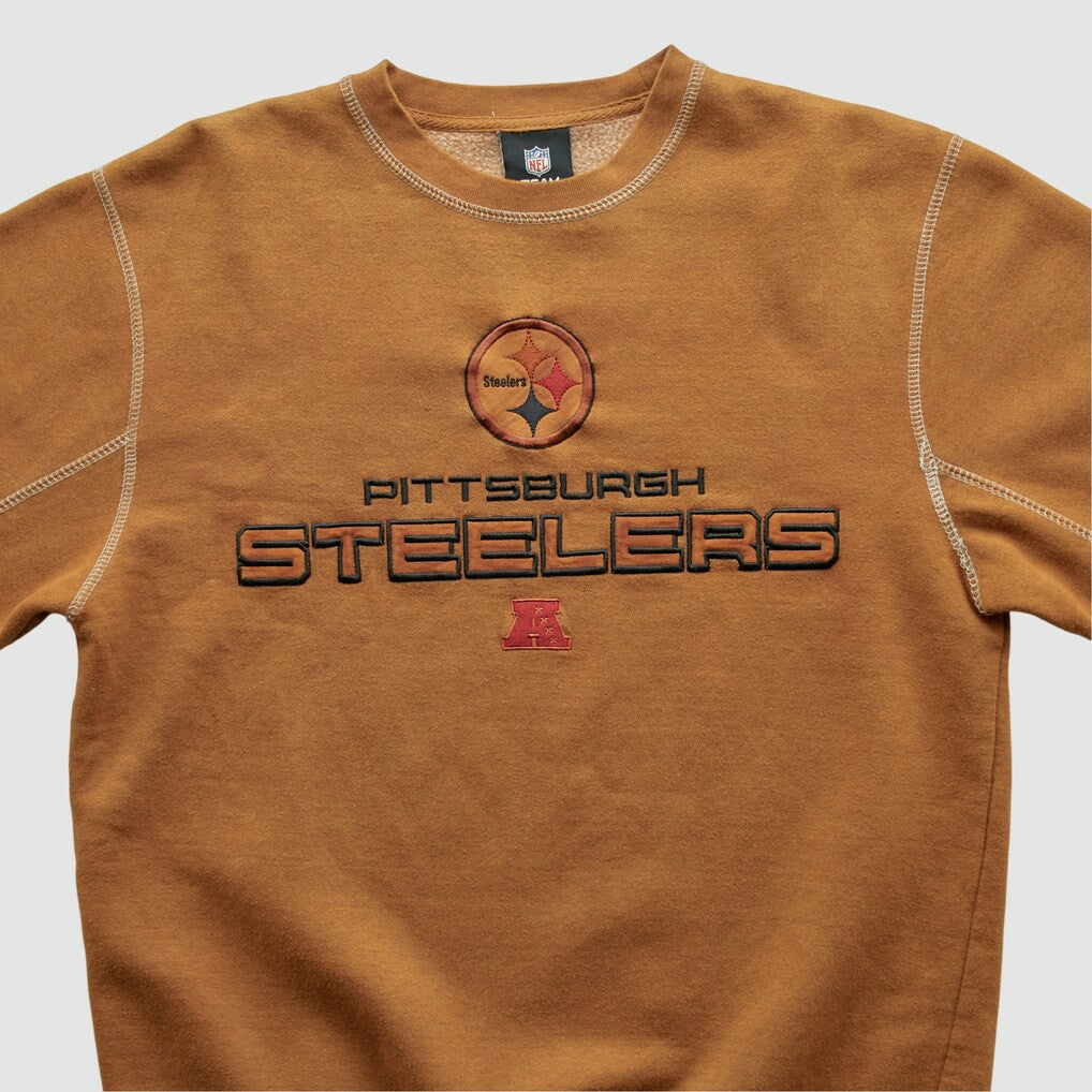 Pittsburgh Steelers Team Edition Apparel 2010s Pullover Sweatshirt - Brown Pullover