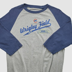 Chicago Cubs Majestic 2009 T-shirt - Heather Gray - Vintage T-shirts