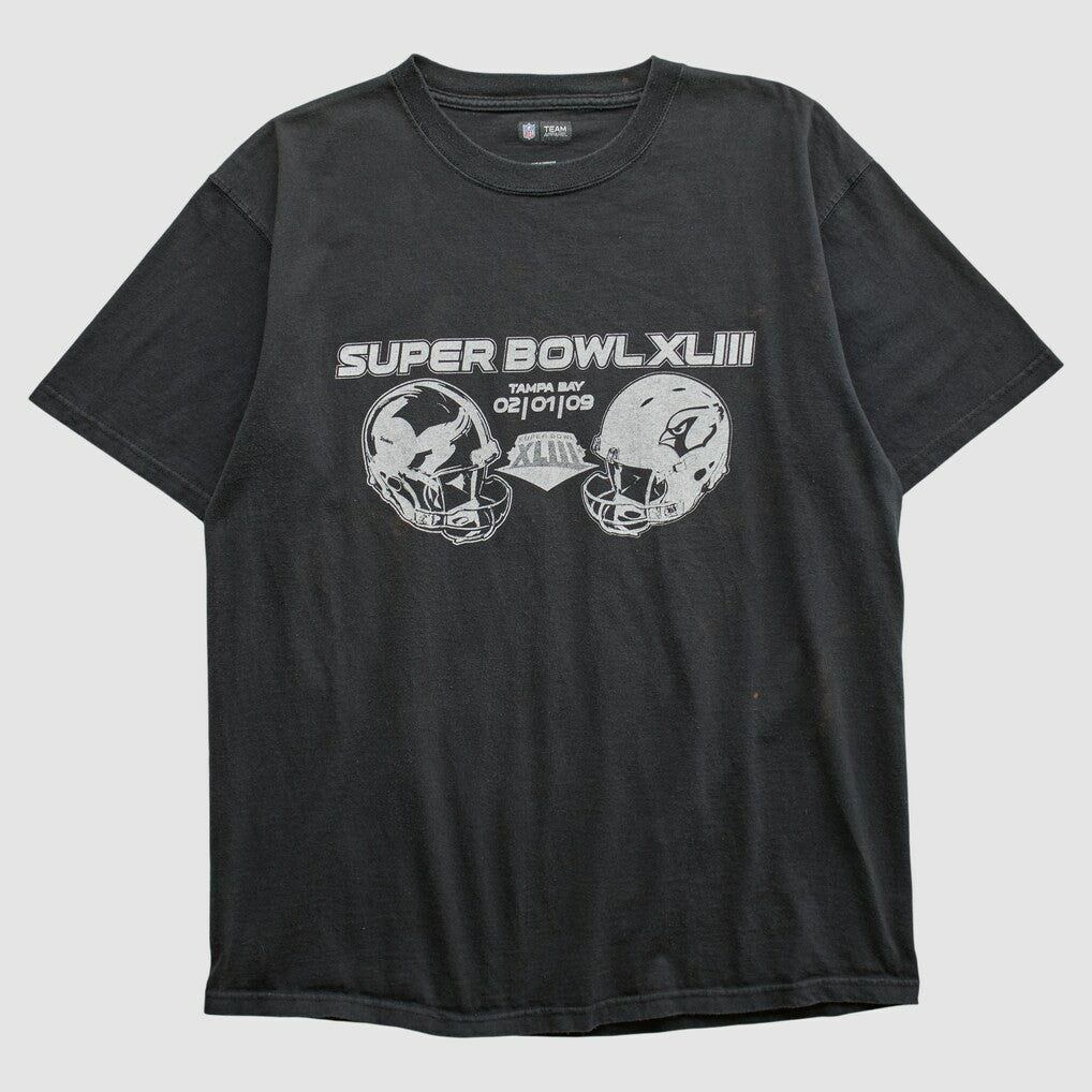 Superbowl XLIII NFL 2009 T-shirt - Black T-shirts