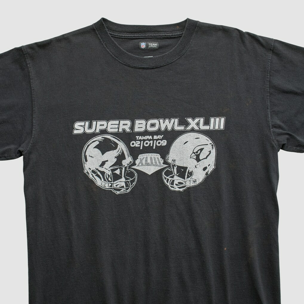 Superbowl XLIII NFL 2009 T-shirt - Black T-shirts