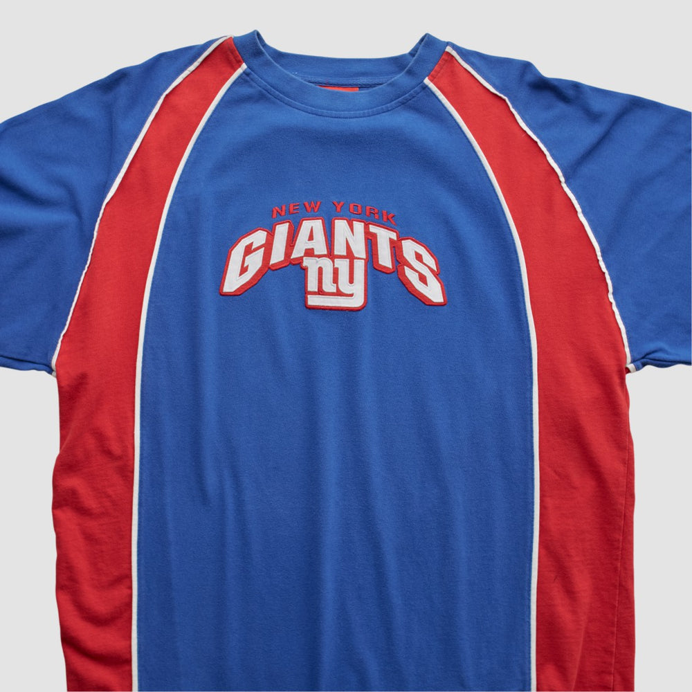 New York Giants NFL 2000s Long Sleeve T-shirt - Blue T-shirts