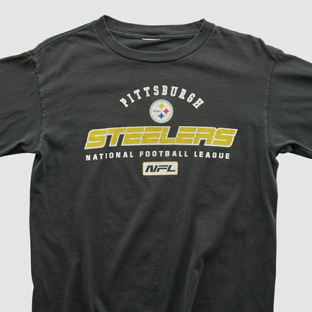 Pittsburgh Steelers 2000s Long Sleeve T-shirt - Black T-shirts
