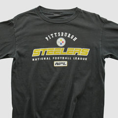 Pittsburgh Steelers 2000s Long Sleeve T-shirt - Black T-shirts