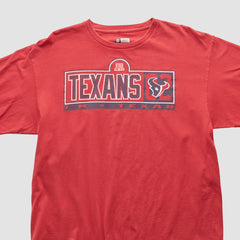 Houston Texans NFL 2000s Long Sleeve T-shirt - Red T-shirts