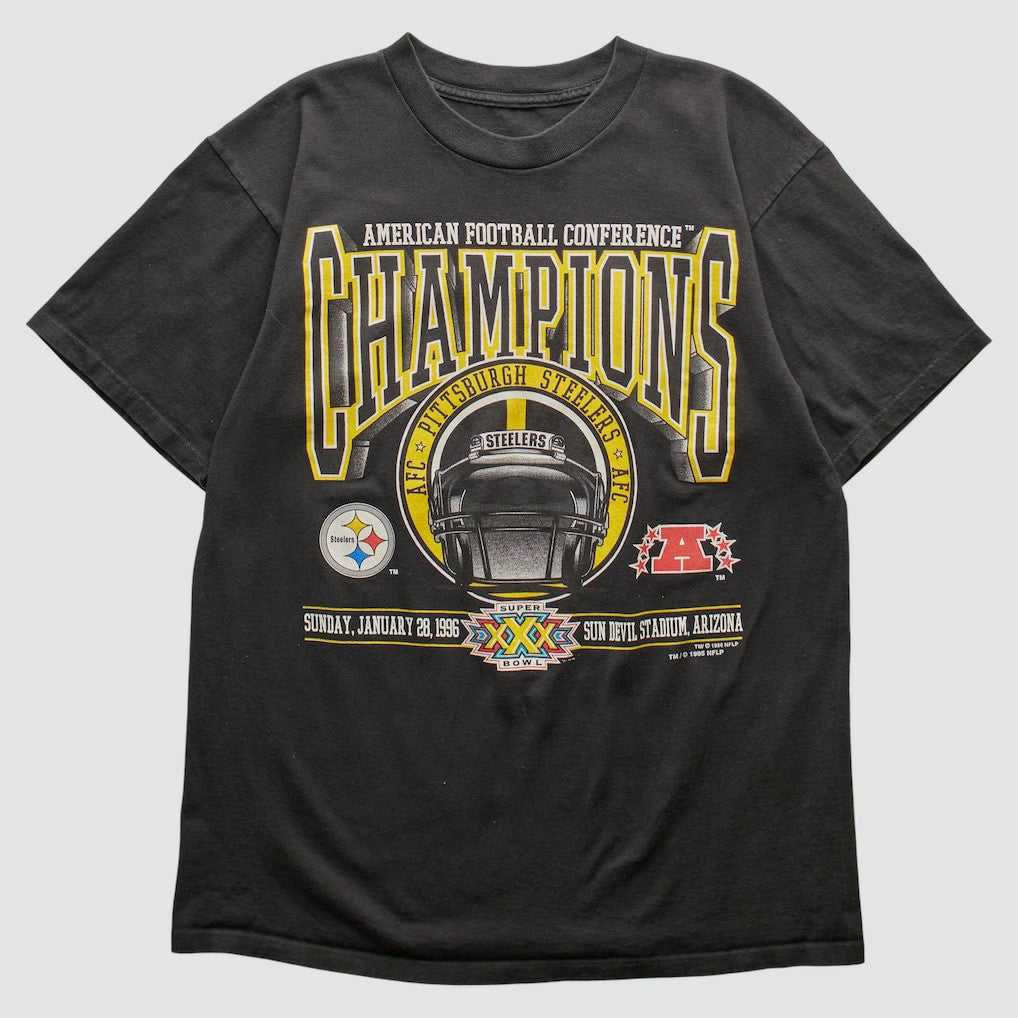 Pittsburgh Steelers 1996 T-shirt - Black T-shirts