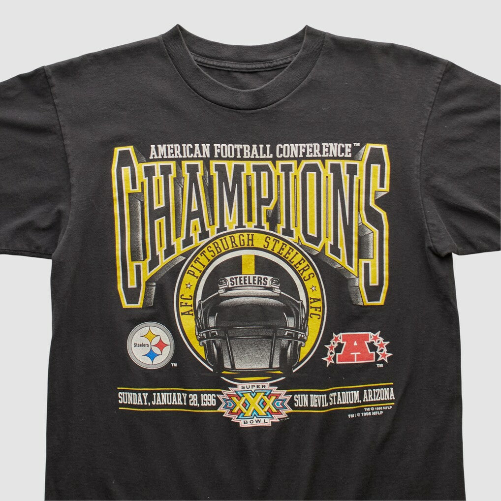 Pittsburgh Steelers 1996 T-shirt - Black T-shirts
