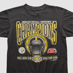 Pittsburgh Steelers 1996 T-shirt - Black T-shirts