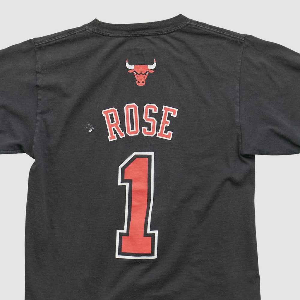 Chicago Bulls 2010s T-shirt Black Vintage - Adidas