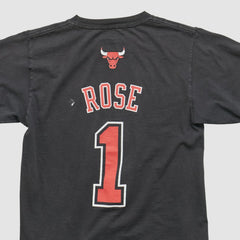 Chicago Bulls 2010s T-shirt Black Vintage - Adidas
