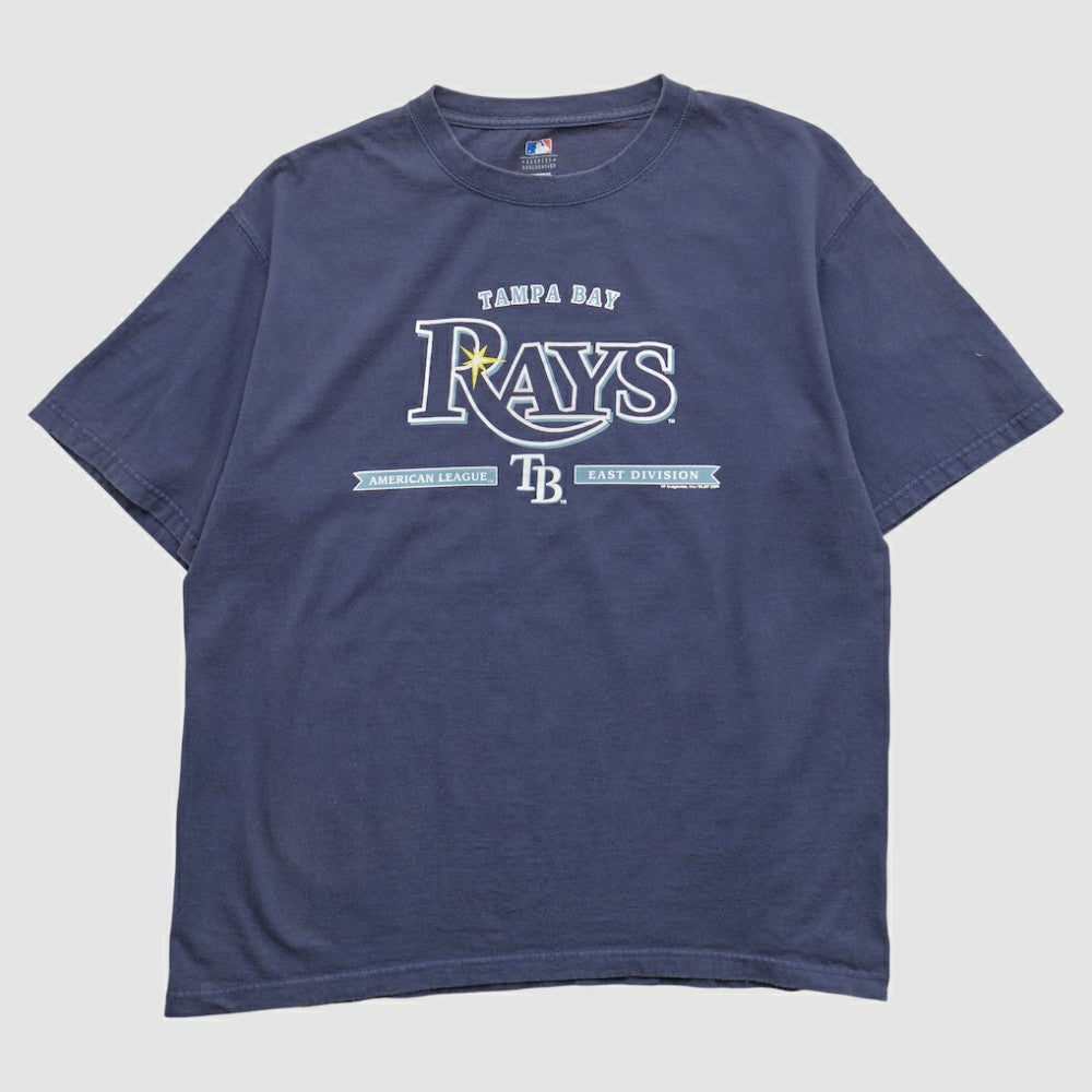 Tampa Bay Rays MLB 2008 T-shirt - Navy - XVintage T-shirts
