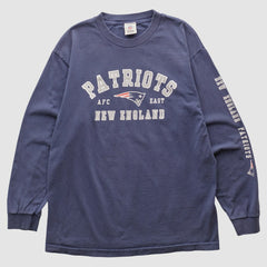New England Patriots NFL 2010s Long Sleeve T-shirt - Navy T-shirts