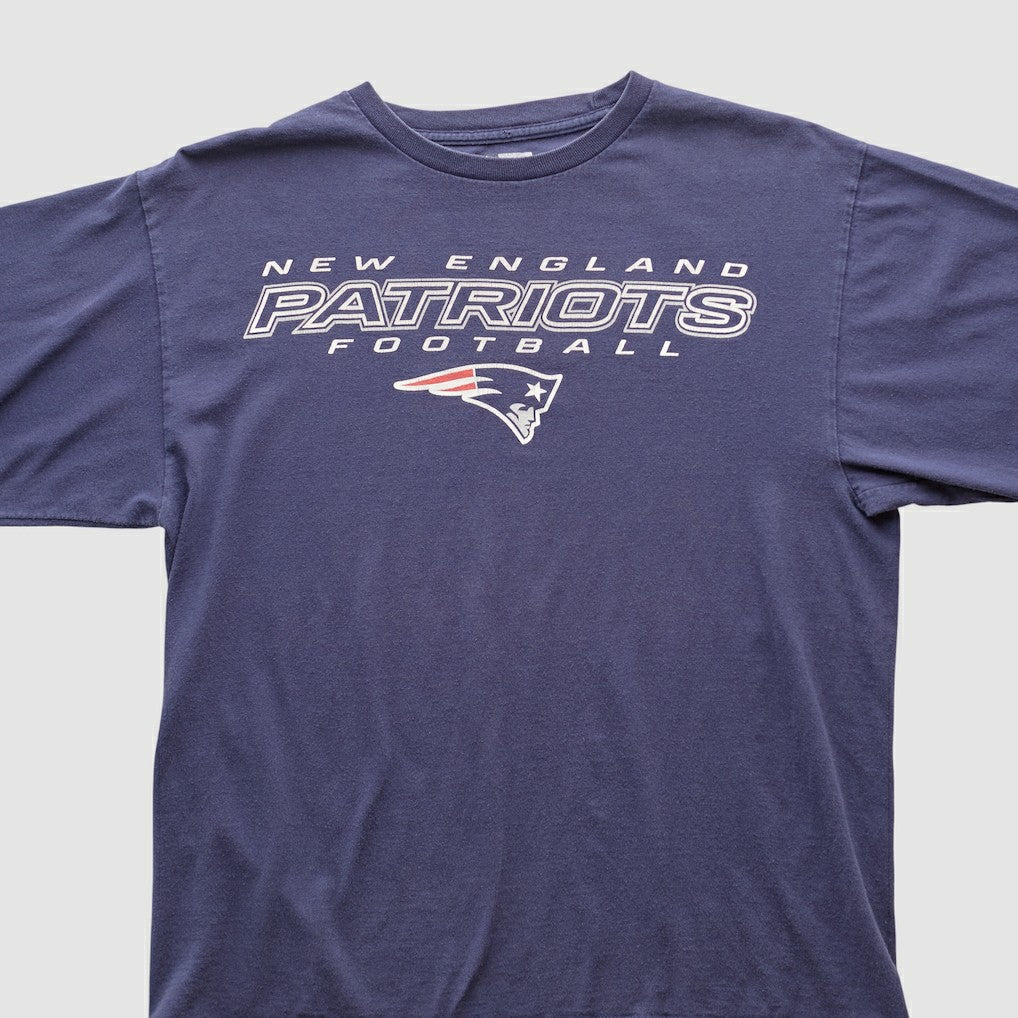 New England Patriots NFL 2000s Long Sleeve T-shirt - Navy T-shirts