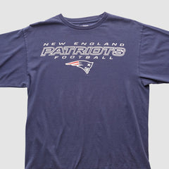 New England Patriots NFL 2000s Long Sleeve T-shirt - Navy T-shirts