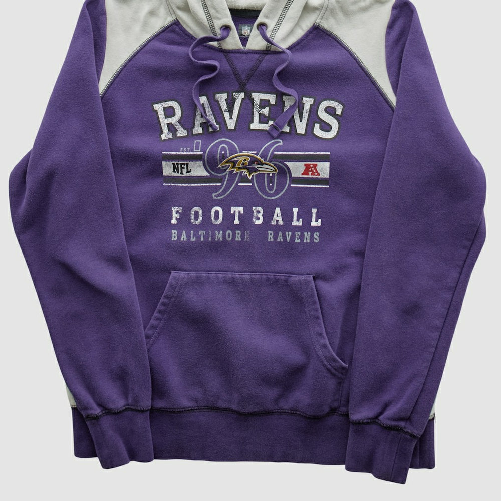 Baltimore Ravens NFL 2010s Hooded Pullover Sweatshirt - Purple Pullover