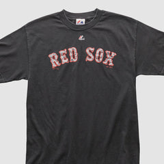 Boston Red Sox Majestic 2010s T-shirt - Black - Vintage T-shirts