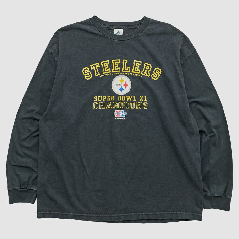 Pittsburgh Steelers Alstyle 2006 Long Sleeve T-shirt - Black T-shirts