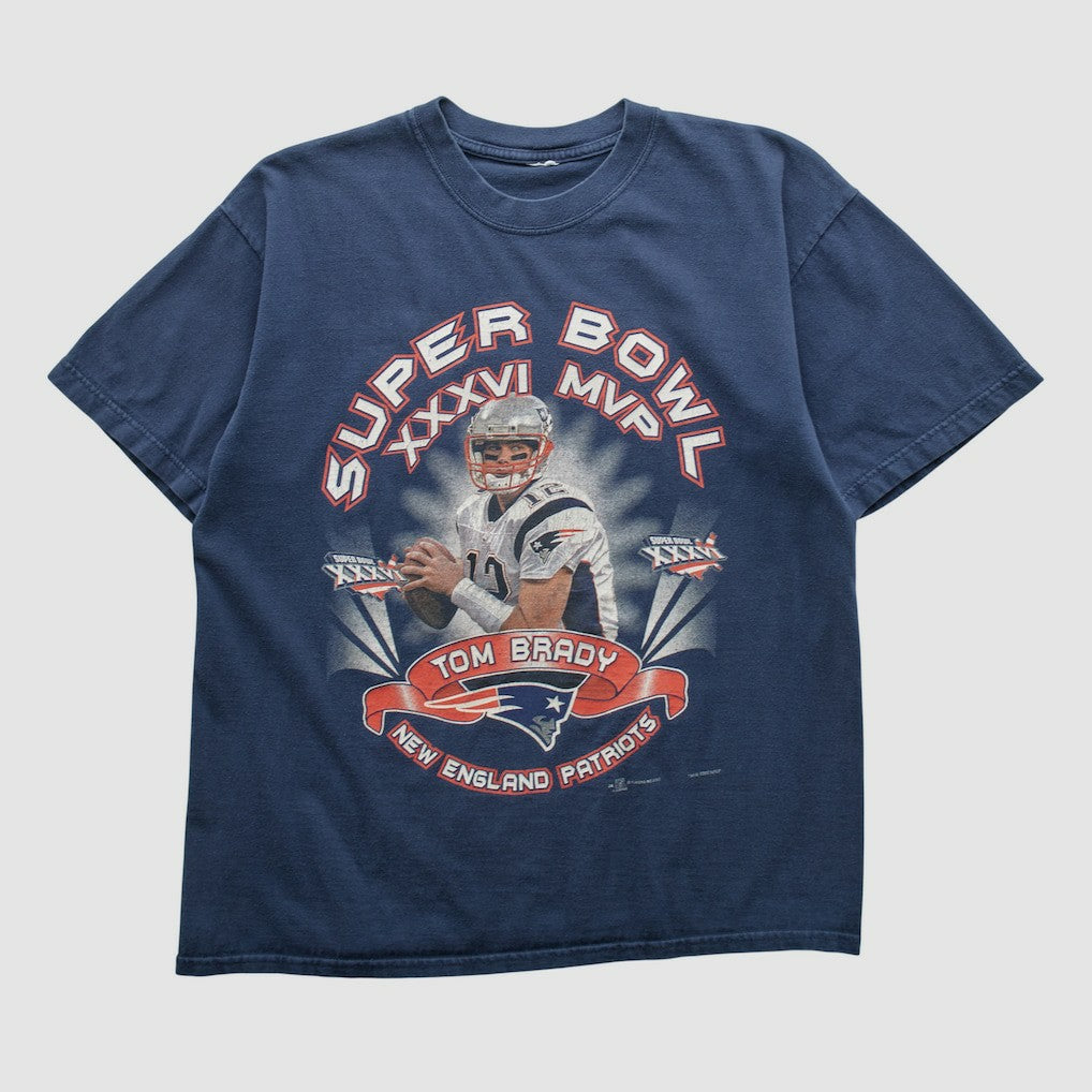 New England Patriots 2002 T-shirt - Navy T-shirts