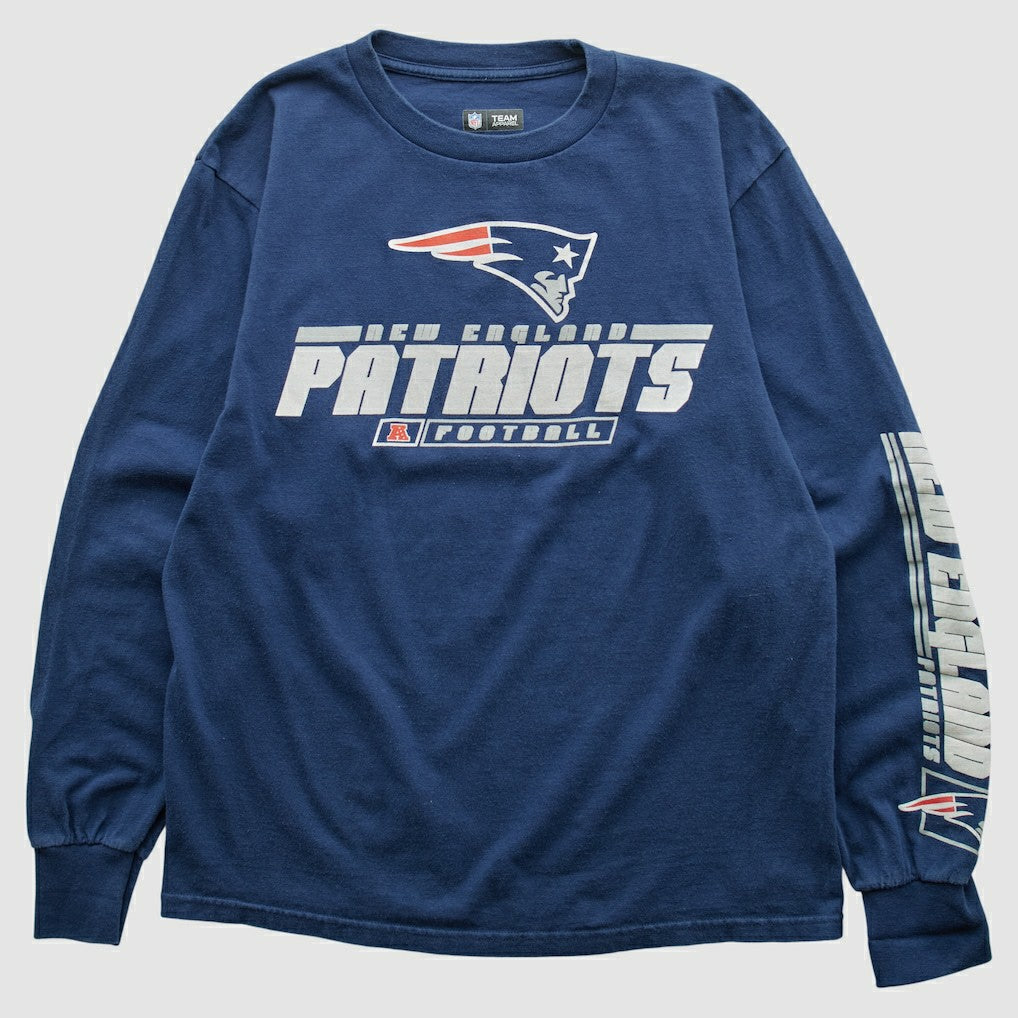New England Patriots NFL 2010s Long Sleeve T-shirt - Navy T-shirts