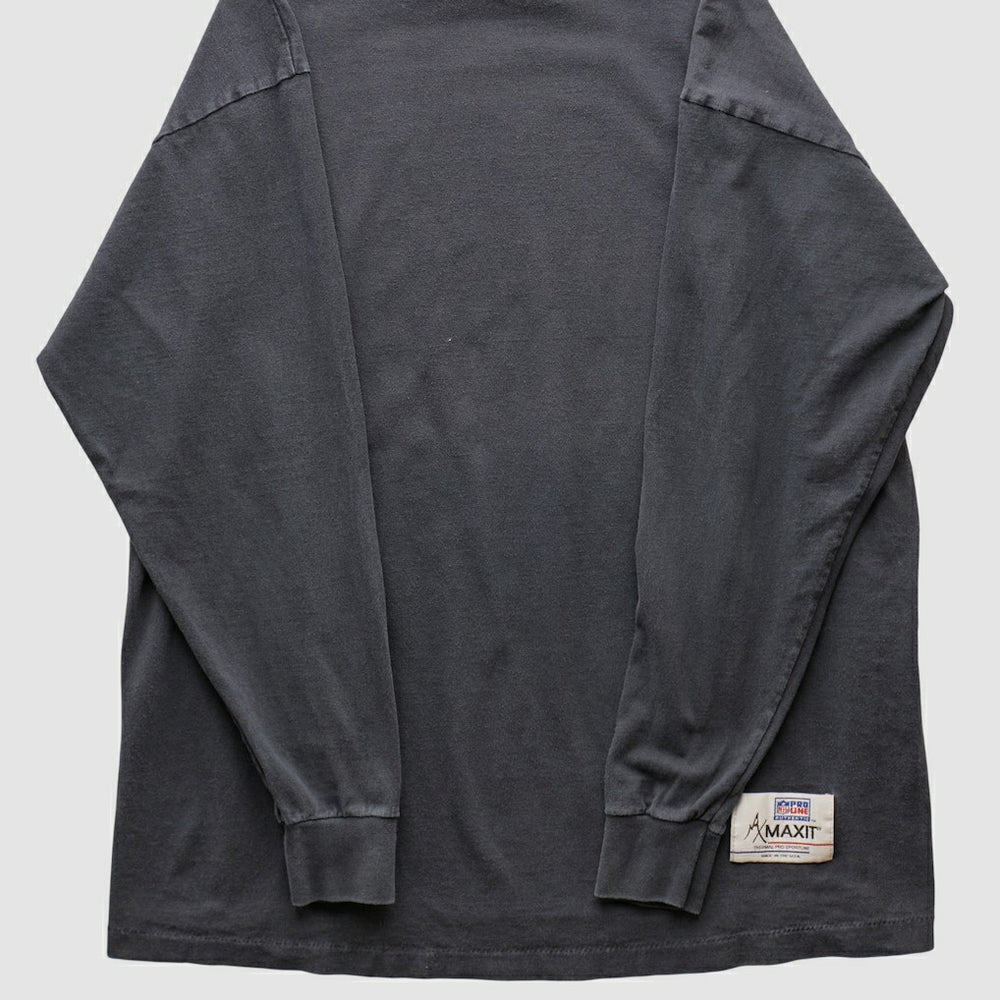 Pittsburgh Steelers 90s Long Sleeve T-shirt - Charcoal T-shirts