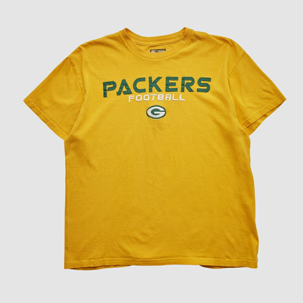 Green Bay Packers NFL 2000s T-shirt - Yellow T-shirts