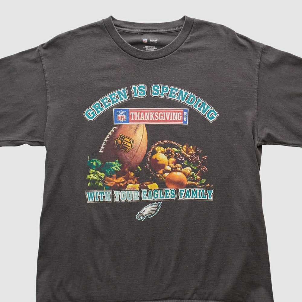 Philadelphia Eagles NFL 2008 Long Sleeve T-shirt - Charcoal T-shirts