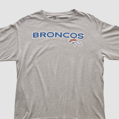 Denver Broncos NFL 2000s Long Sleeve T-shirt - Heather Gray T-shirts